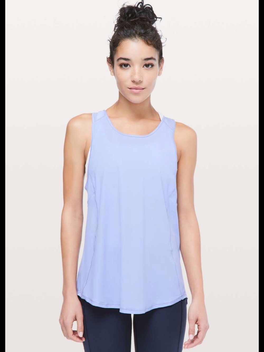 lululemon athletica Light Lavender Women's Workout Tank See Measurements